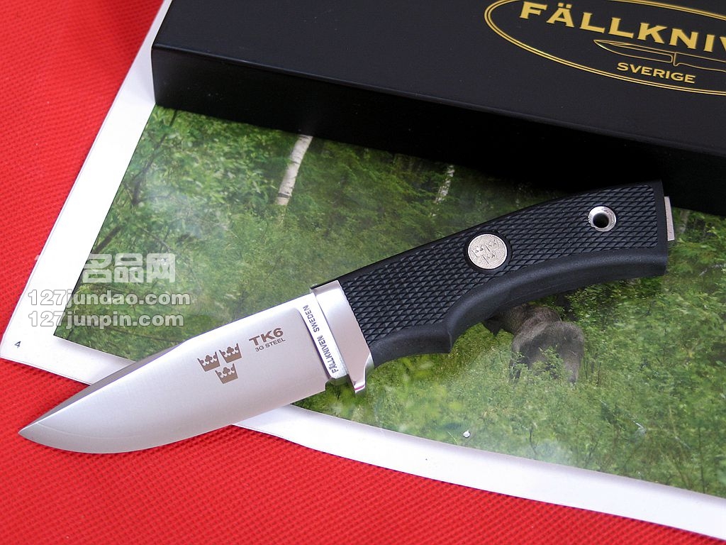 瑞典FK Fallkniven TK6皇家手工刀 3G钢福克尼文名刀