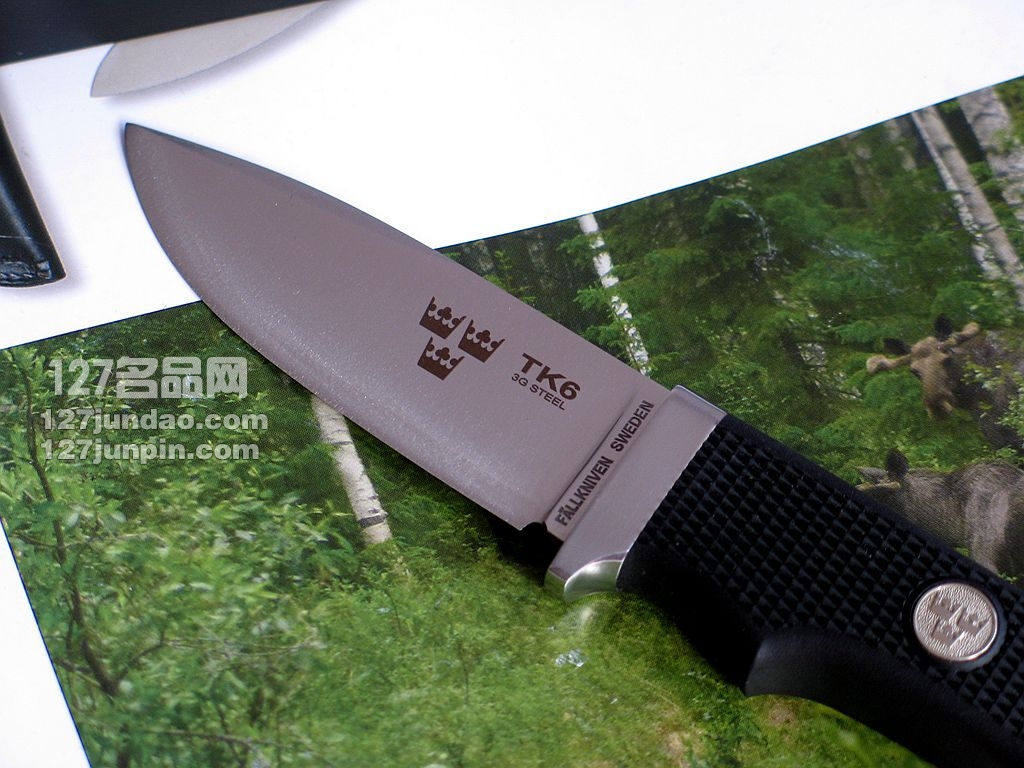 瑞典FK Fallkniven TK6皇家手工刀 3G钢福克尼文名刀