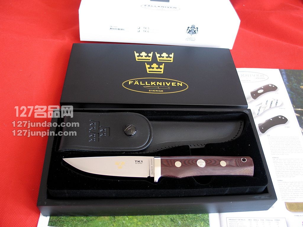 瑞典FK Fallkniven TK1MML皇家手工刀福克尼文3G超级军刀