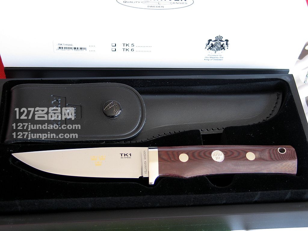 瑞典FK Fallkniven TK1MML皇家手工刀福克尼文3G超级军刀