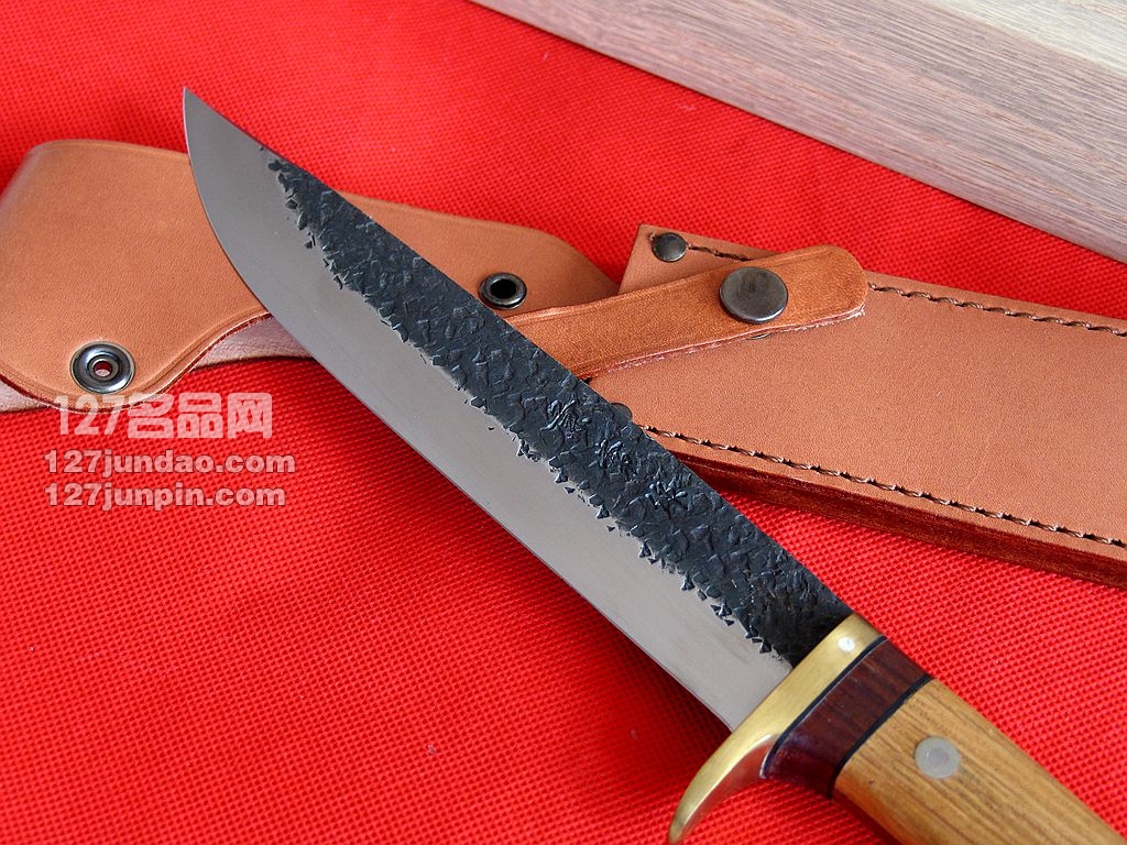 日本关兼常Kanetsune KB-144 白紙鋼狩猎刀日本刀 127名品网