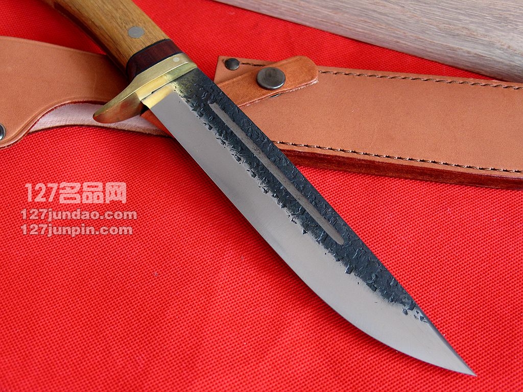 日本关兼常Kanetsune KB-144 白紙鋼狩猎刀日本刀 127名品网