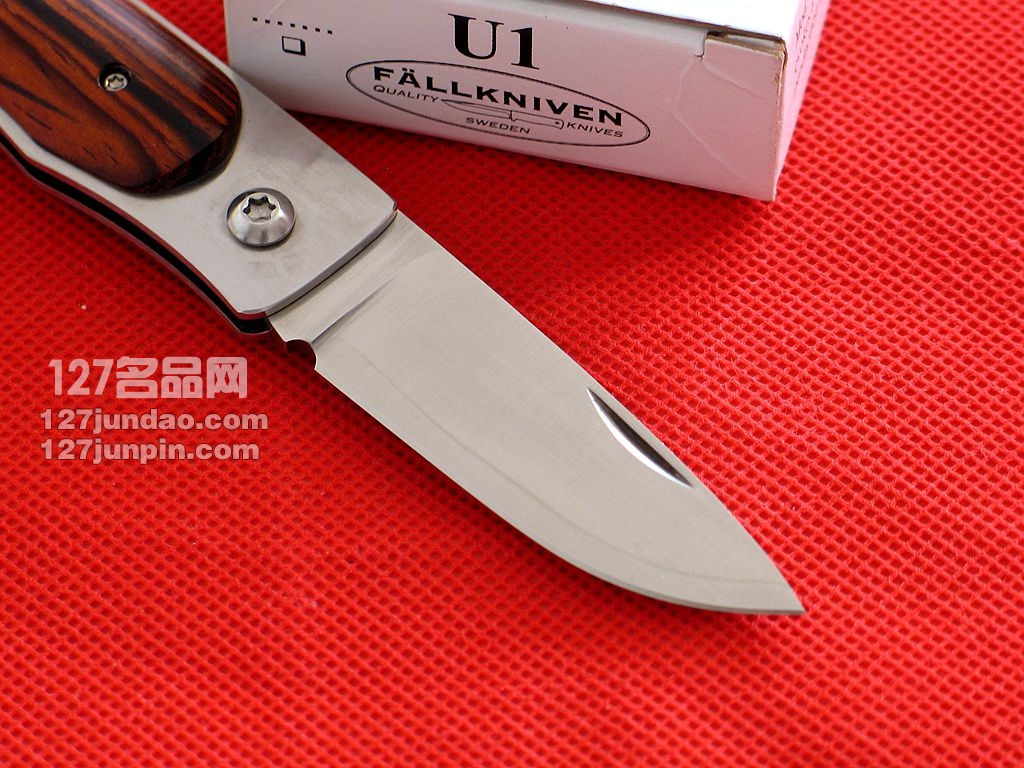 瑞典FK Fallkniven U1绅士折刀3G钢黄檀木柄 名刀 127名品