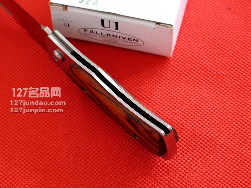 瑞典FK Fallkniven U1绅士折刀3G钢黄檀木柄 名刀 127名品