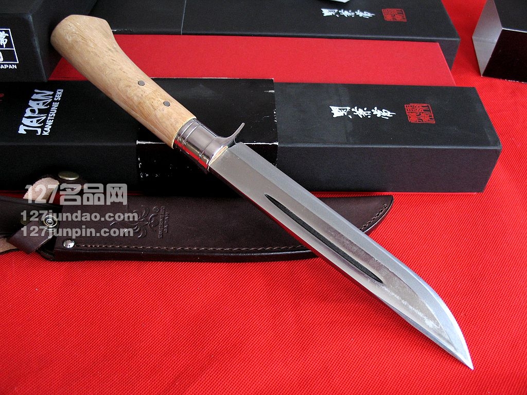 日本关兼常 Kanetsune KB-140 狩猎刀