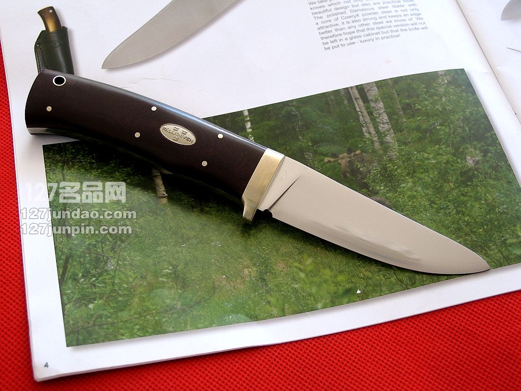 瑞典FK Fallkniven HK9 3G经典猎刀 福克尼文名刀 127名品网