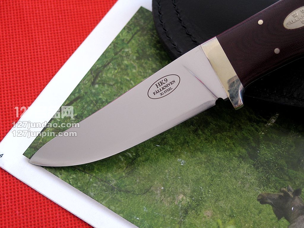 瑞典FK Fallkniven HK9 3G经典猎刀 福克尼文名刀 127名品网