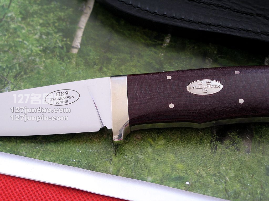 瑞典FK Fallkniven HK9 3G经典猎刀 福克尼文名刀 127名品网