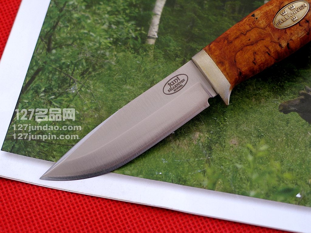 瑞典FK Fallkniven SK3小型直刀桦木柄3G世界名刃 福克尼文127名品