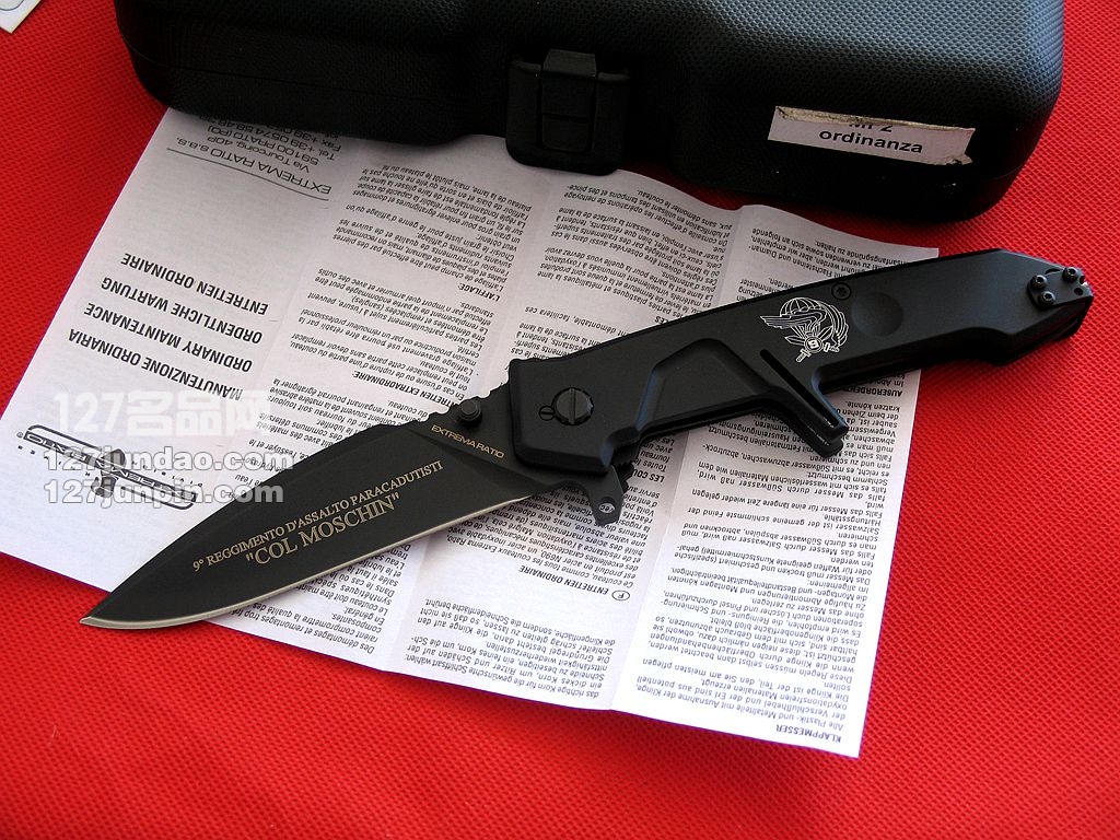 意大利Extrema Ratio极端武力MF2特种部纪念版战术折刀世界名刀