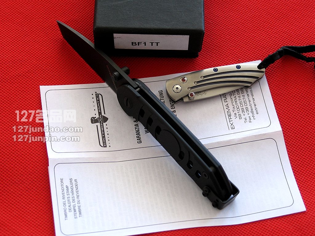 意大利Extrema Ratio极端武力BF1TT小型折刀 军刀127名刀