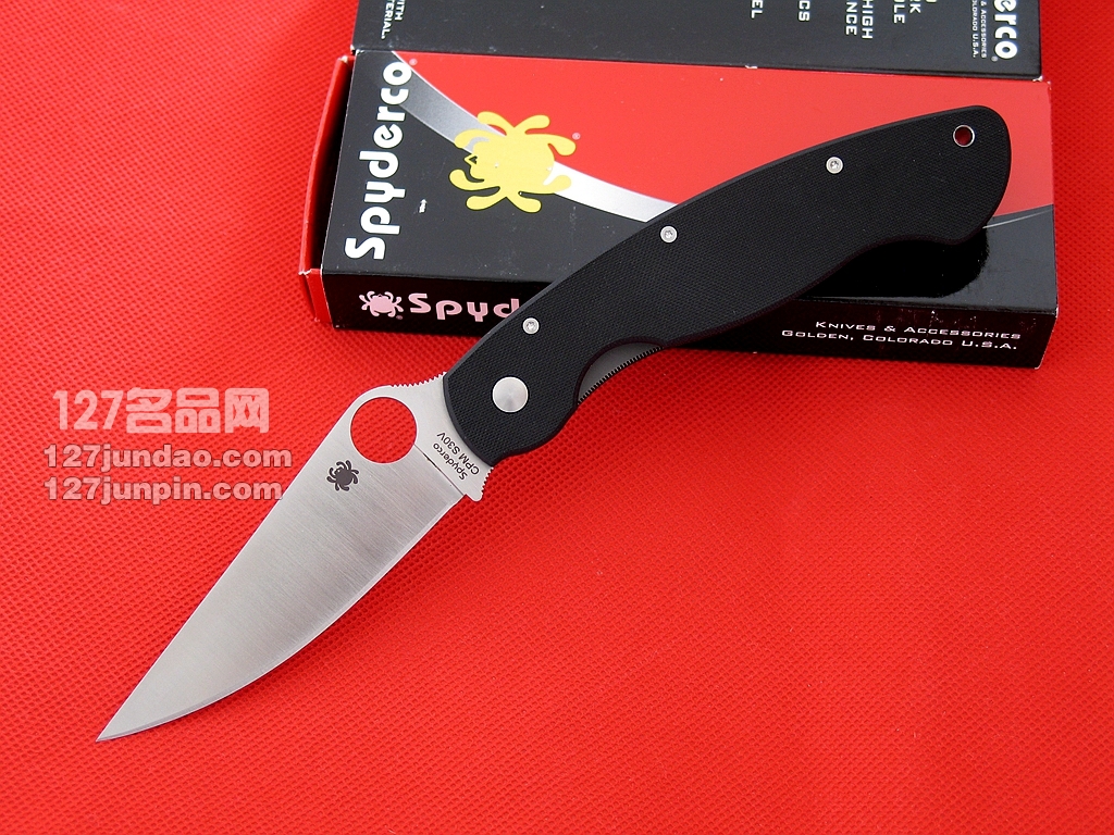 美国蜘蛛SPYDERCO   C36GPE  127名刀网