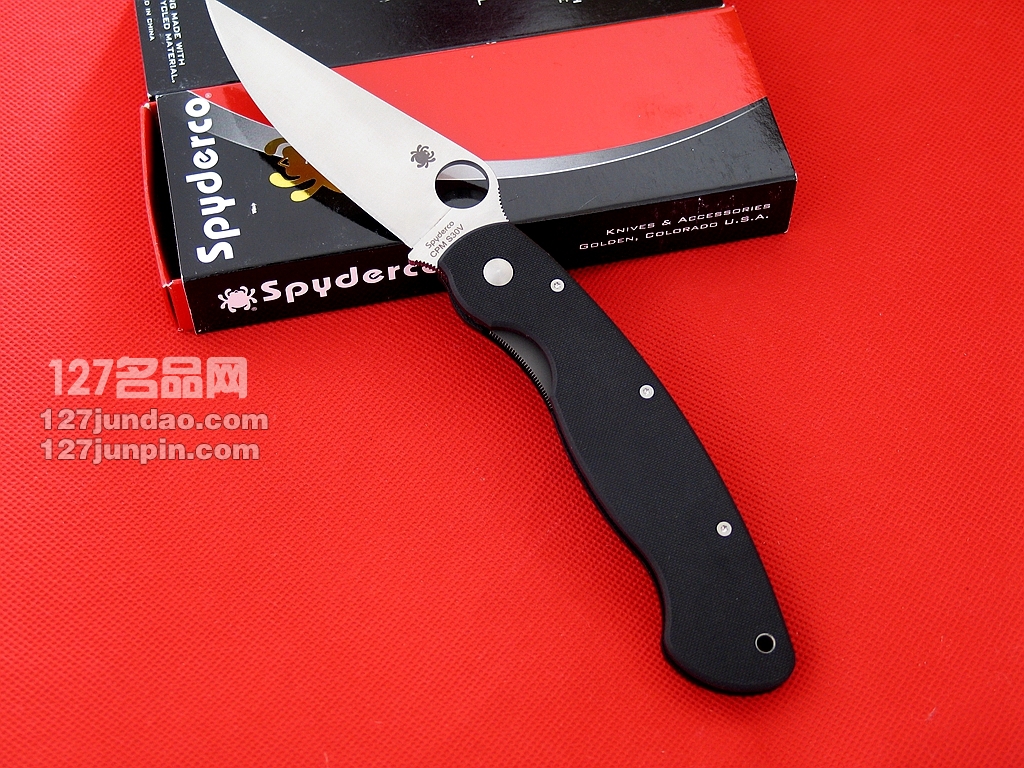 美国蜘蛛SPYDERCO   C36GPE  127名刀网