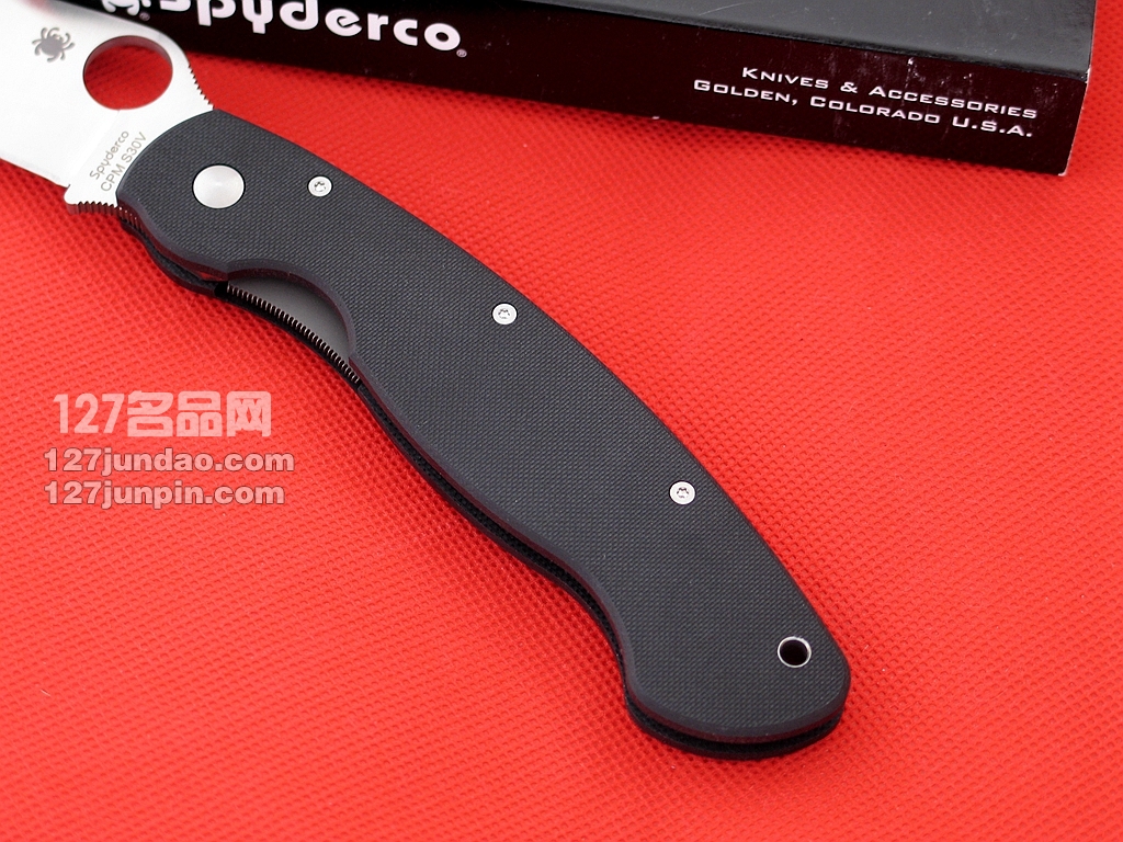 美国蜘蛛SPYDERCO   C36GPE  127名刀网