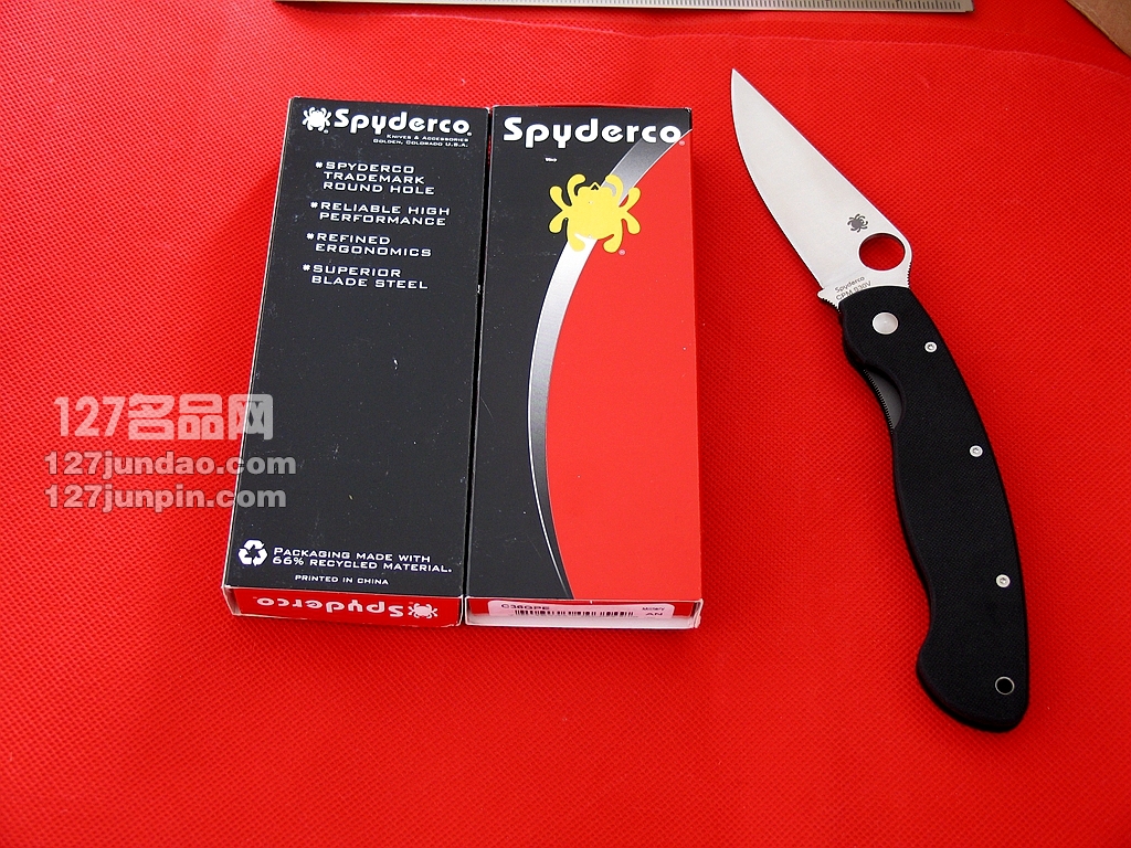 美国蜘蛛SPYDERCO   C36GPE  127名刀网