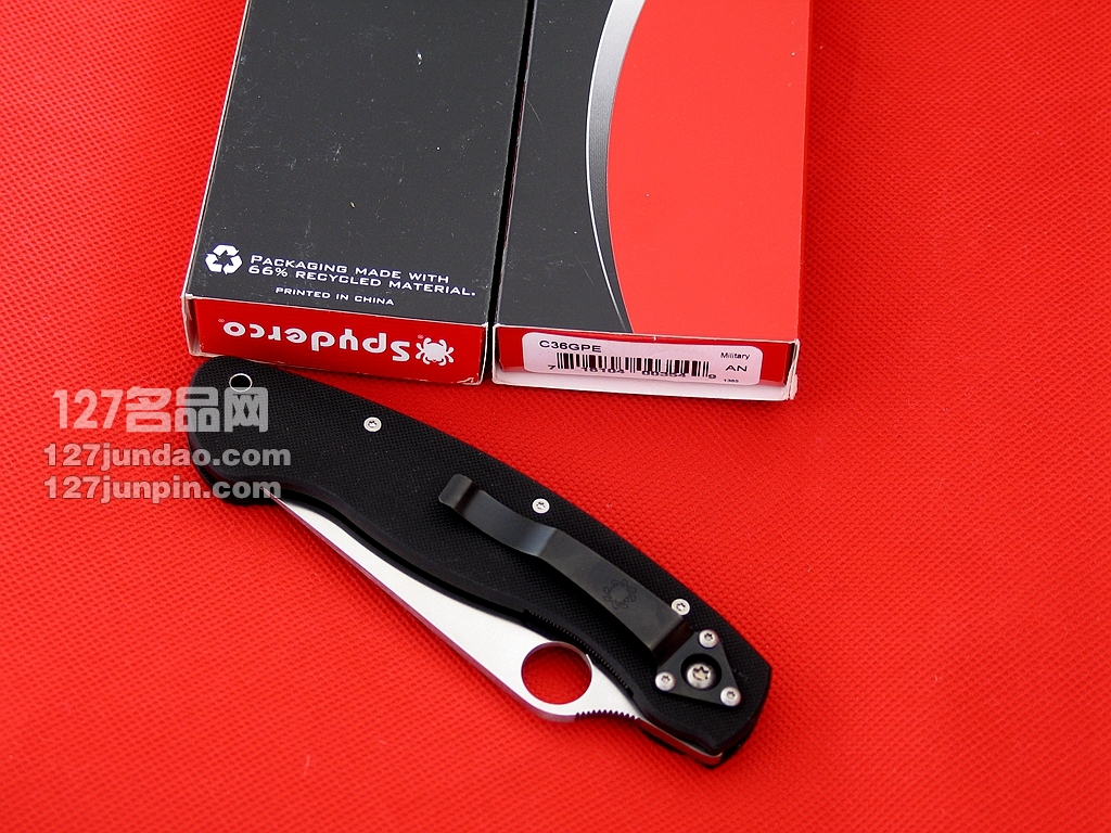 美国蜘蛛SPYDERCO   C36GPE  127名刀网