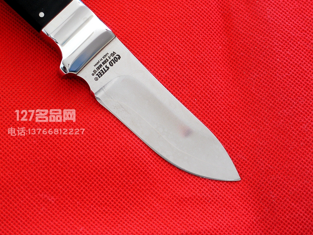 美国冷钢Cold Steel 60SPH彭德尔顿定制版猎刀 经典三美钢