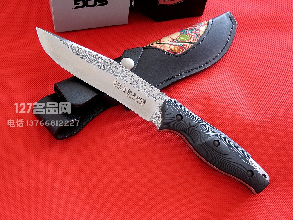 美国索格SOG 哨格FG01-L日本风格战术直刀 127名品