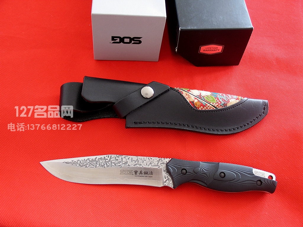 美国索格SOG 哨格FG01-L日本风格战术直刀 127名品