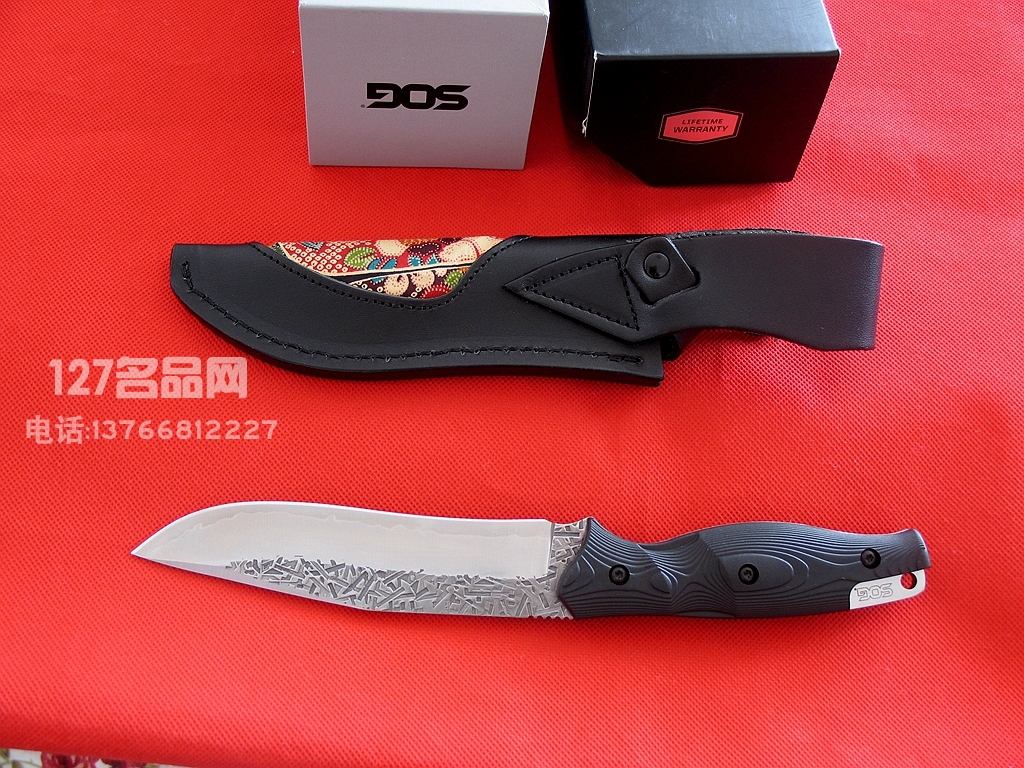 美国索格SOG 哨格FG01-L日本风格战术直刀 127名品