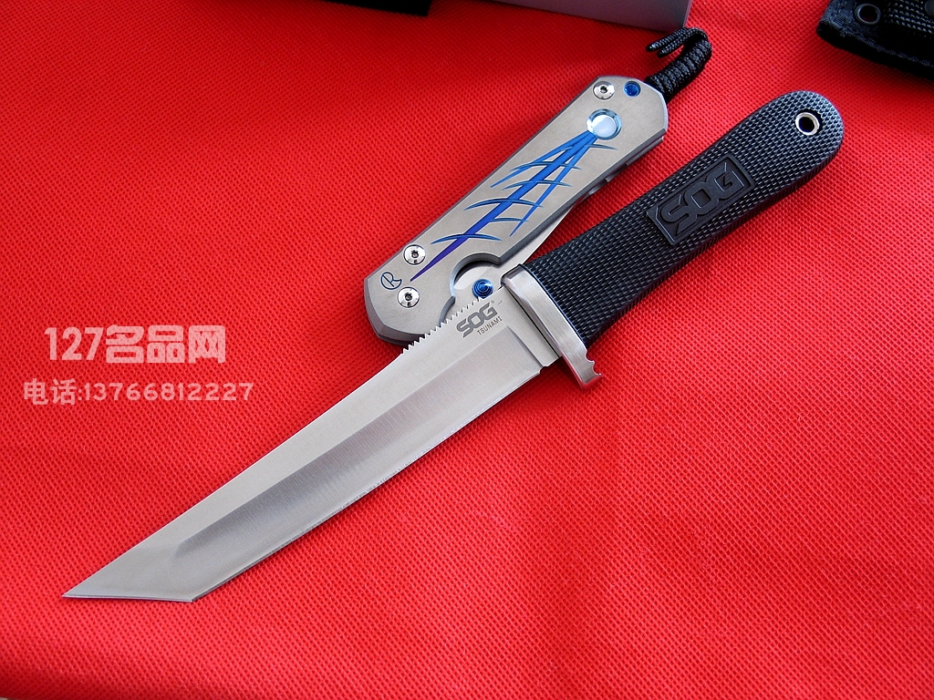 SOG 索格TS01-N 海啸 日式战术生存刀名刀 军刀 127名品