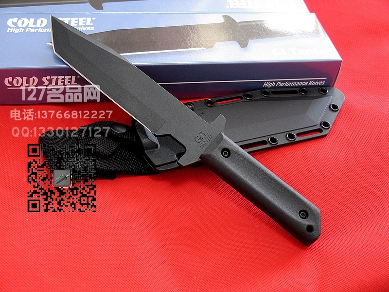 COLD STEEL 美国冷钢80PGTK户外求生战术直刀127名品网