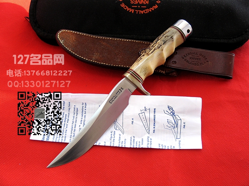 美国兰德尔经典猎人手工刀世界名刀 127名品网