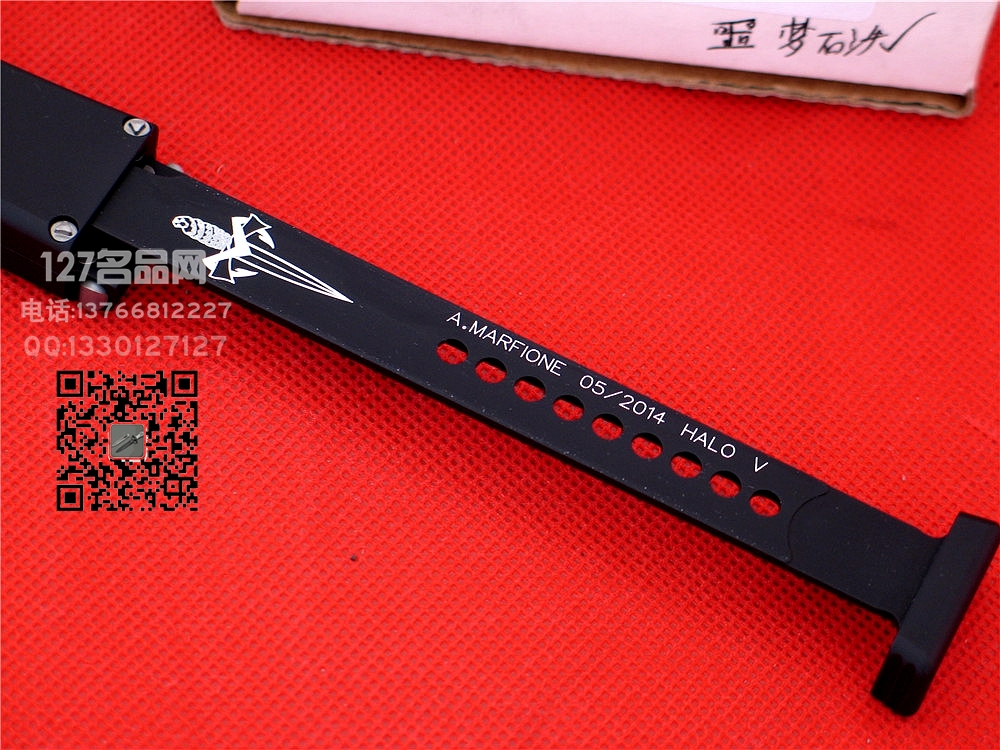 美国微技术MICROTECH V OTF剑标 噩梦 定制版石洗强力直跳