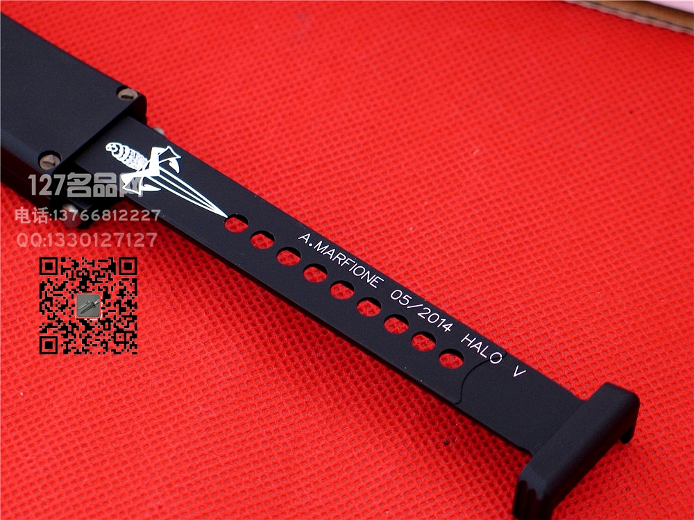 美国微技术MICROTECH V OTF剑标 噩梦同色石洗 定制版强力直跳