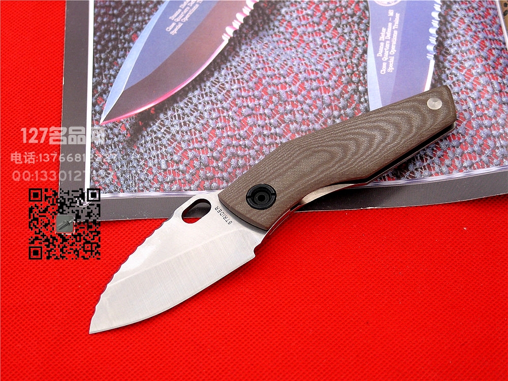 美国挺进者Strider SJ-75战术折刀世界名刀 127名品网