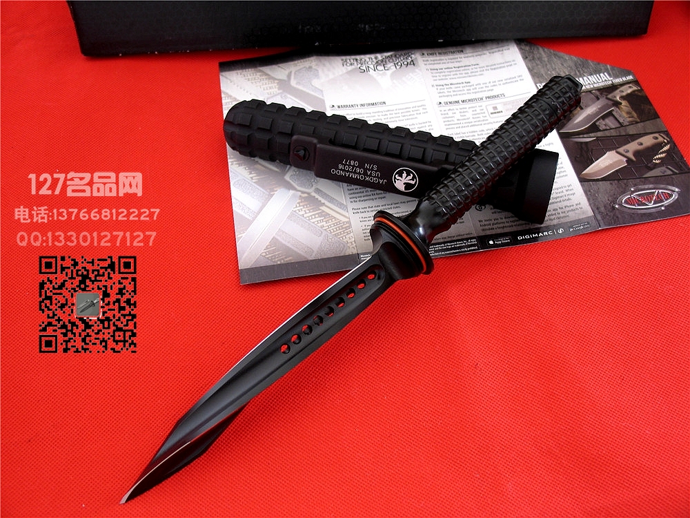 美国微技术Microtech 105-1一体式奥地利特战刀名刀127名网 