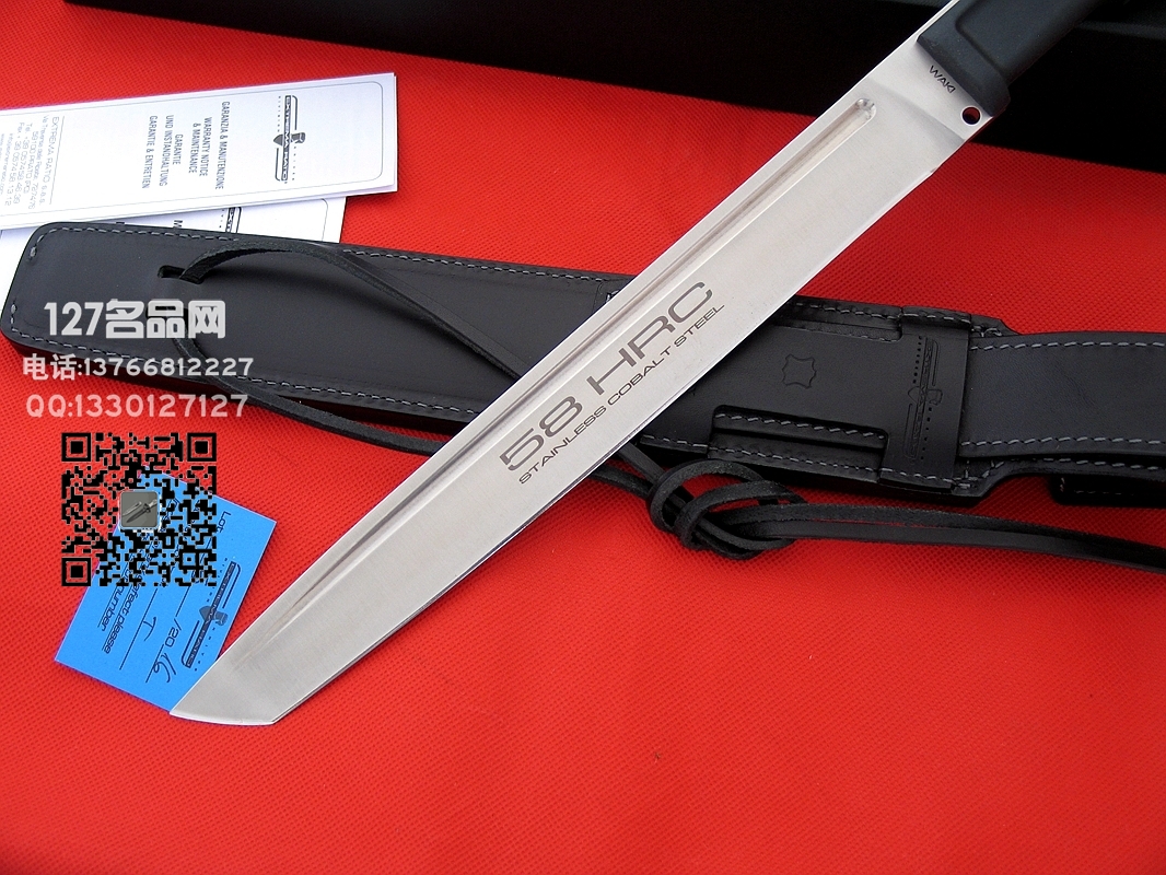Extrema Ratio意大利极端武力WAKI排障刀 日式风格军刀127名品网