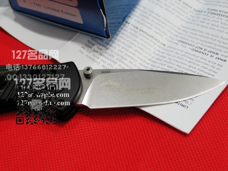 美国蝴蝶 Benchmade 586-1401特别限量版助力快开刀