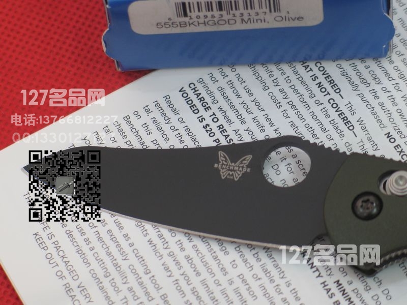 美国蝴蝶 Benchmade 555BKHGOD