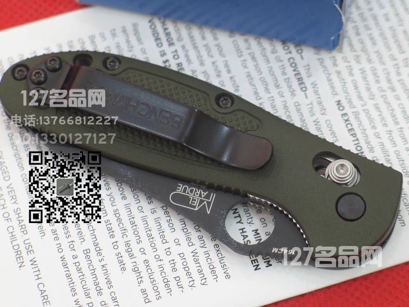 美国蝴蝶 Benchmade 555BKHGOD