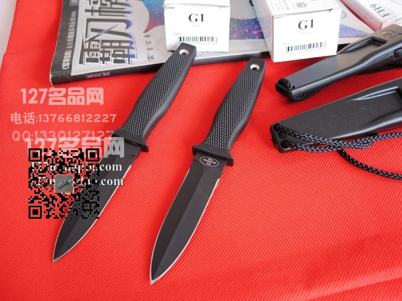 瑞典FK Fallkniven G1守卫刀 双刃战术刀 