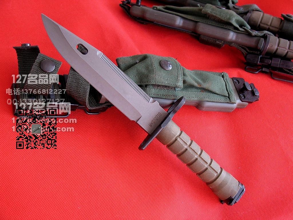 北方正品M9D80军用刺刀 军刀 127名刀网