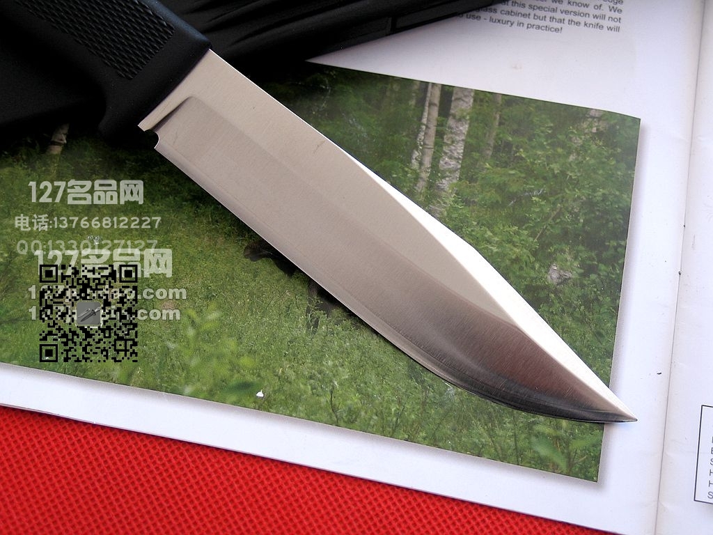 瑞典FK Fallkniven S1Z丛林博伊军刀三枚夹钢 福克尼文 名刀