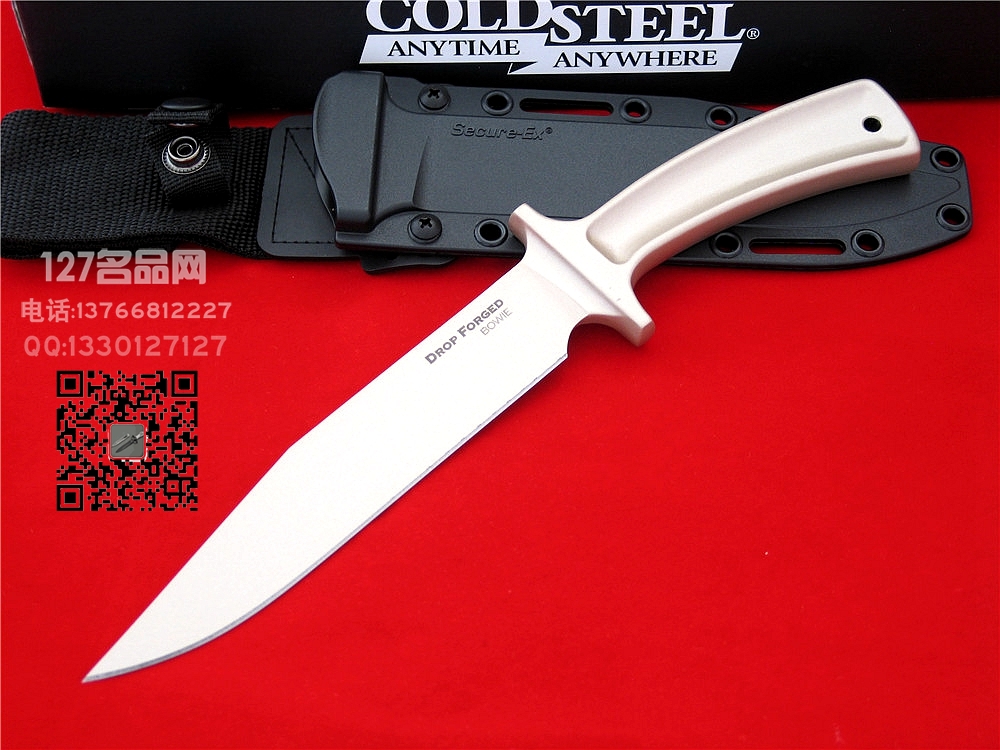 美国冷钢Cold Steel  36MD  BOWIE 52100高碳钢锻造一体搏伊  握感十