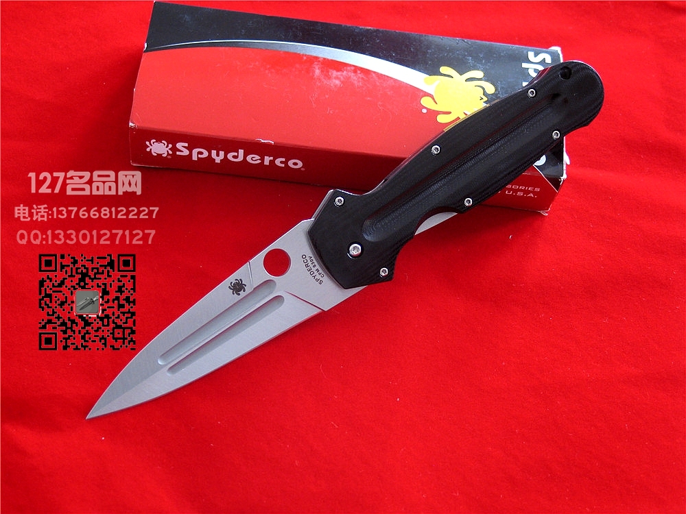 美国蜘蛛Spyderco  C215G Euroedge S30V钢2017新款折刀