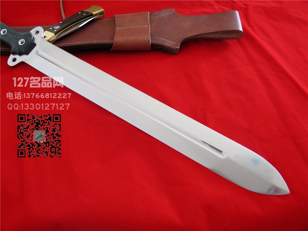  美国冷钢Cold Steel 双刃罗马短剑127名刃名品网