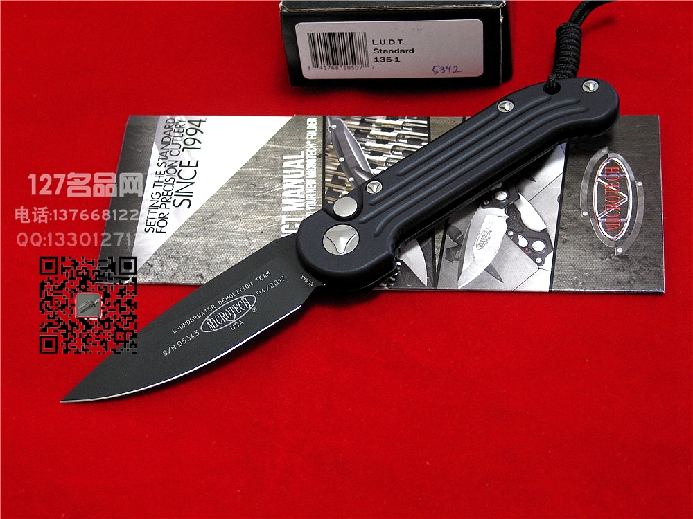 美国微技术MICROTECH 135-1战术侧跳127名品网 