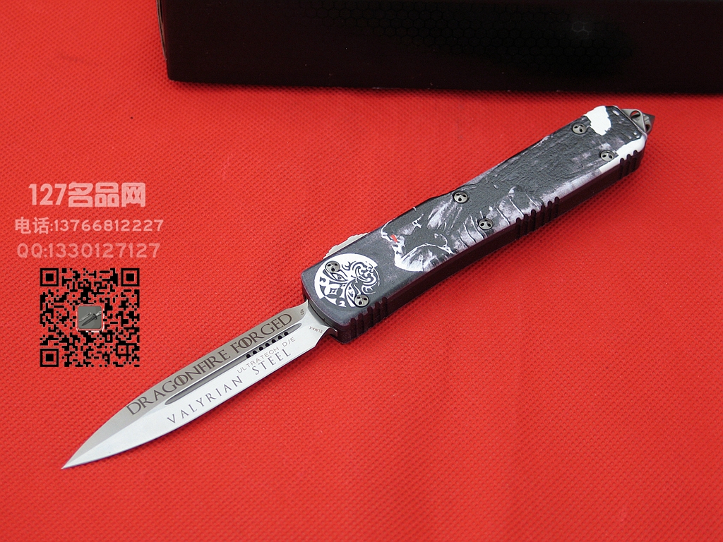 美国微技术MICROTECH 权利的游戏定制版UT 缎面双刃