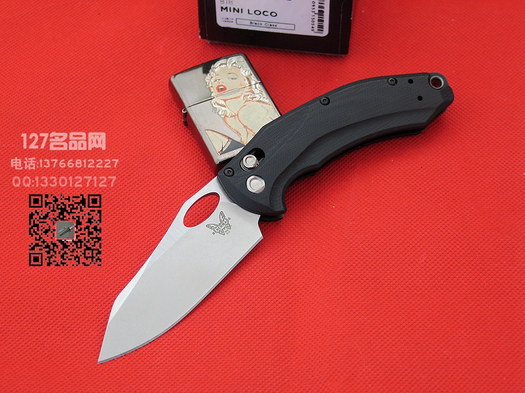 美国蝴蝶Benchmade  818战术折刀 世界名刀