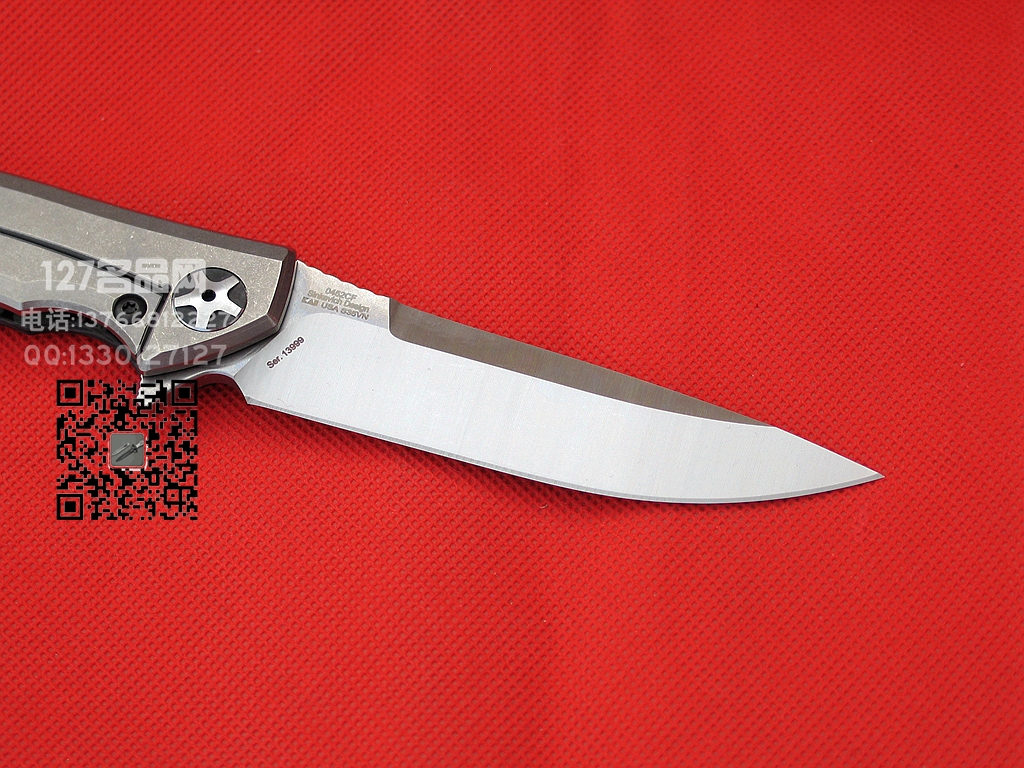 美国ZT零误差 0452CF S35VN粉末钢珍藏版折刀
