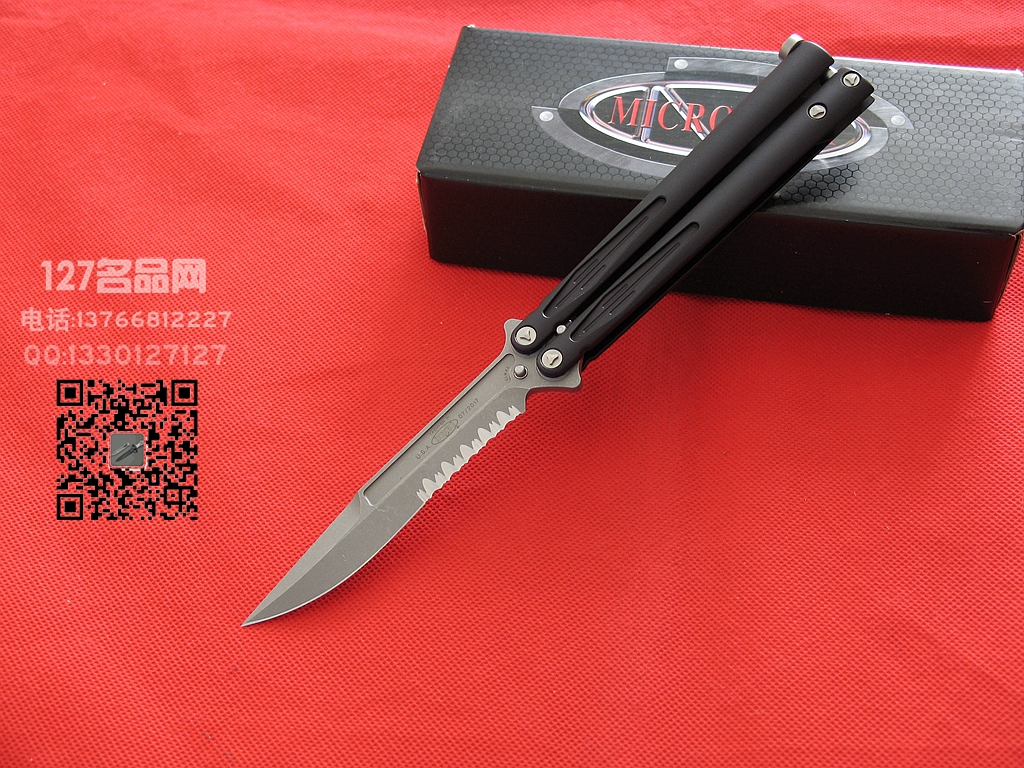 美国微技MICROTECH 微技术 173-11蝴蝶刀 127名品