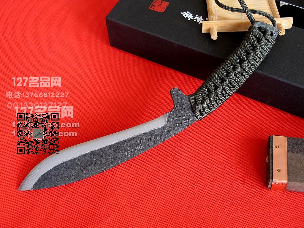 Kanetsune关兼常KB-212遊 伞绳柄小狗腿 日本刀 127名品网