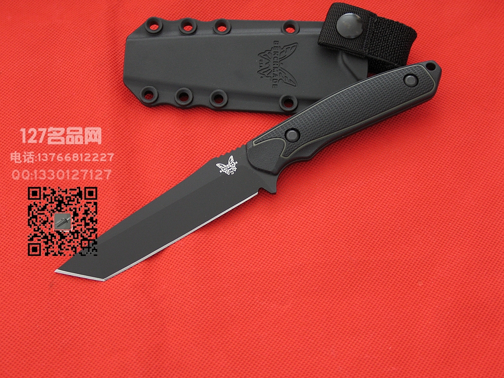 BENCHMADE蝴蝶167BKT头战术直刀 世界名刀