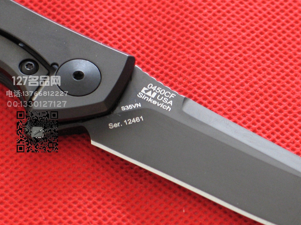 Zero Tolerance美国零误差0450CF碳纤维柄轻型折刀