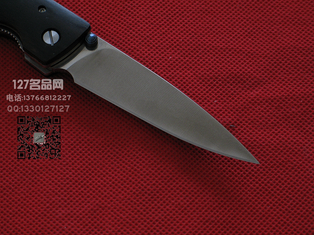 日本MCUSTA传世家徽LMC-1303孔雀限量版 檀木镶嵌孔雀柄折刀
